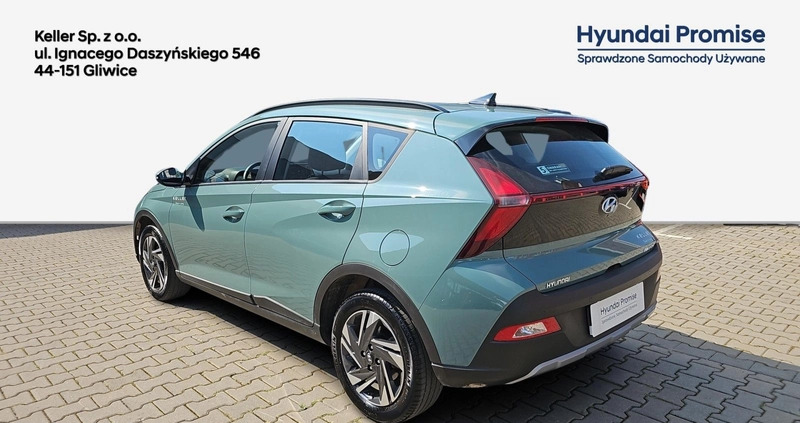 Hyundai Bayon cena 79900 przebieg: 8100, rok produkcji 2022 z Brzeszcze małe 407